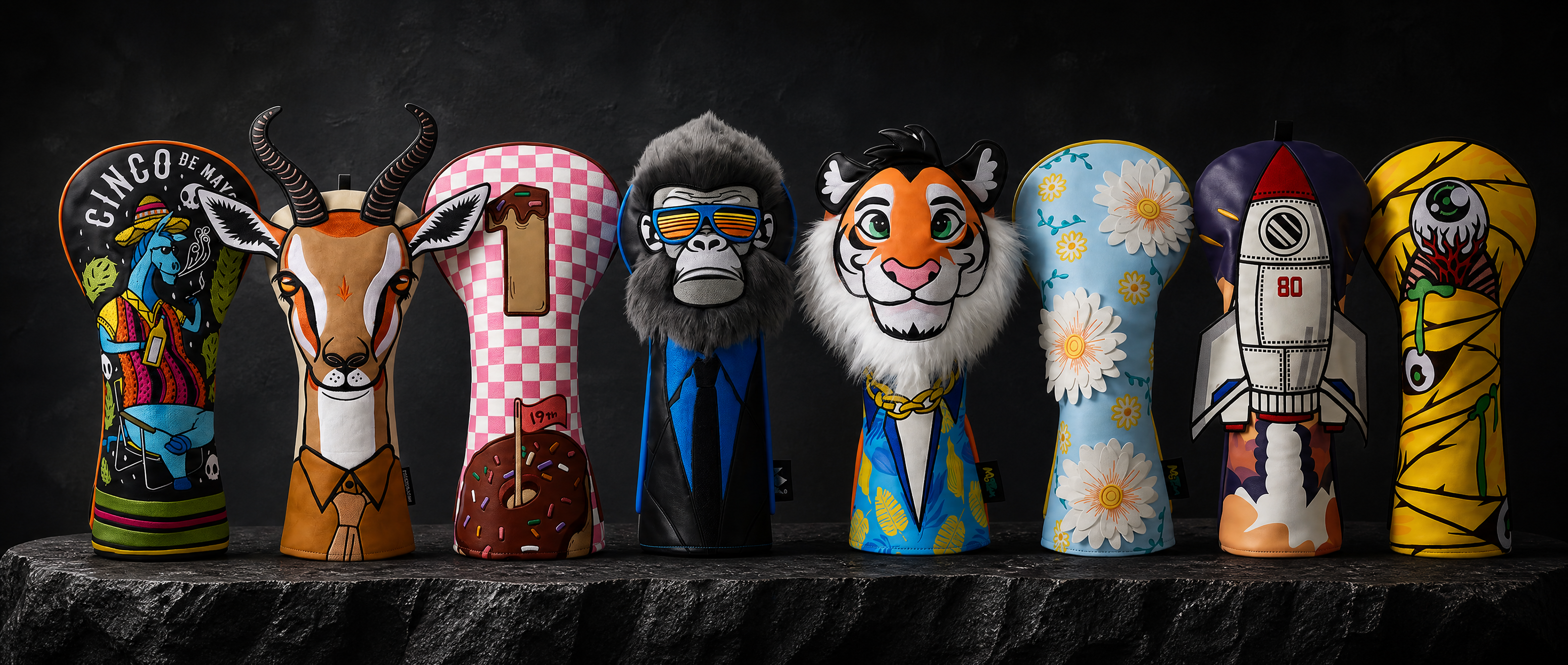 Krave Golf hybrid head covers