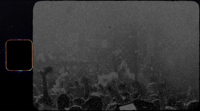 a black and white photo of a crowd of people